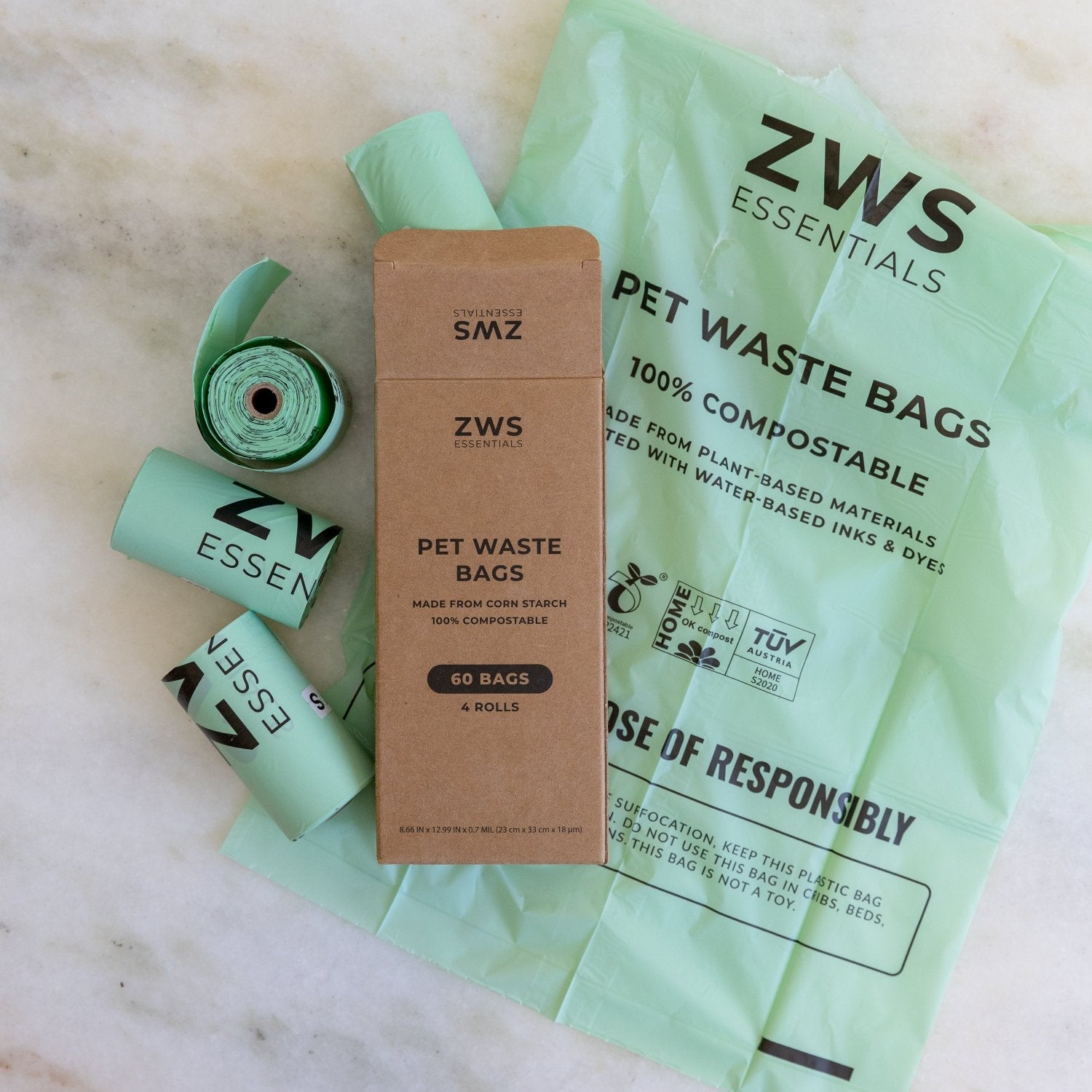 Wise choice pet fashion waste bags