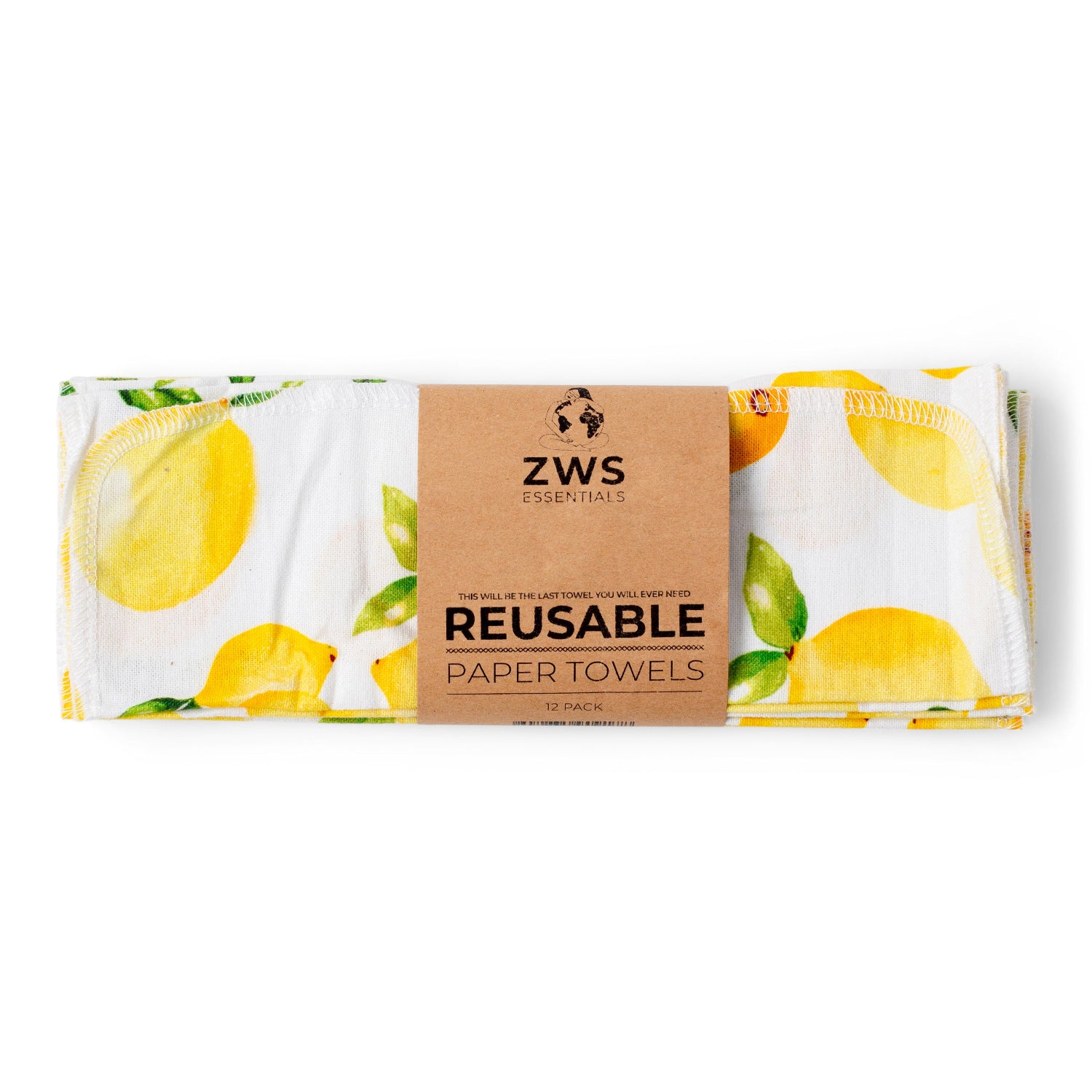 Reusable Paper Towels - 12 or 24 Pack