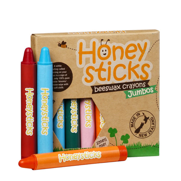 Honeysticks Thin Beeswax Crayons 8pk