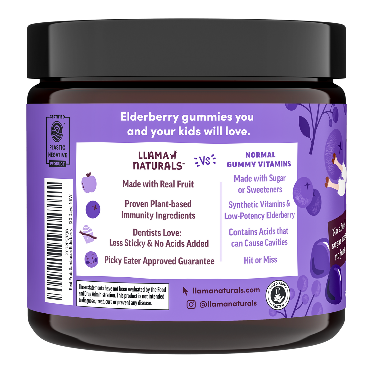 Kids Elderberry Immunity Gummies (60 ct)