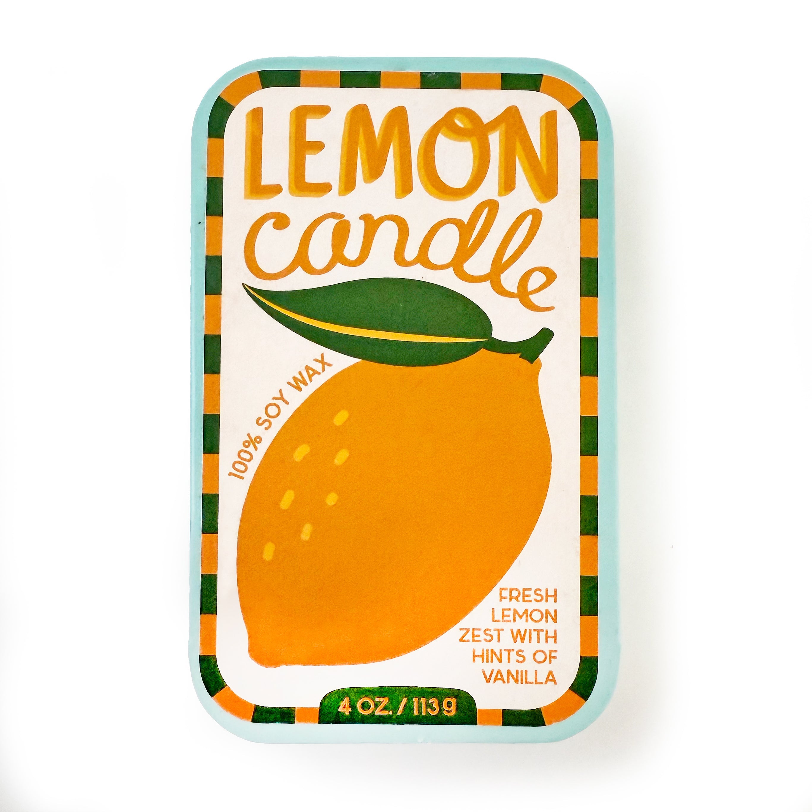 The Neighborgoods Lemon Candle - Soy Wax Sardine Tin