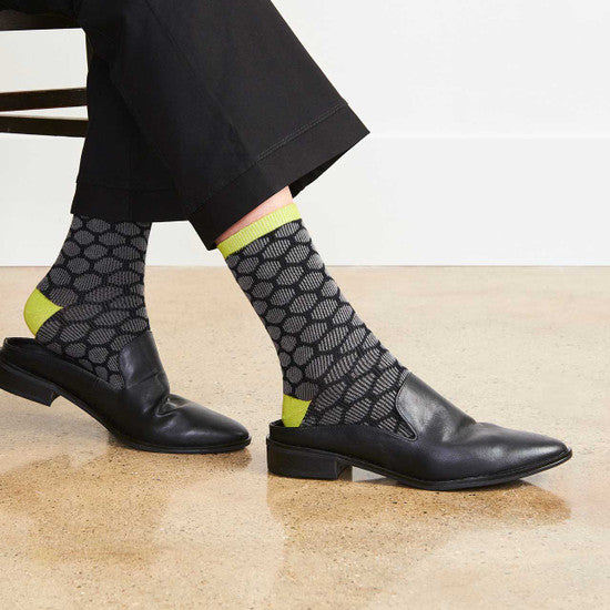 Organic Cotton Beekeeper Dress Socks