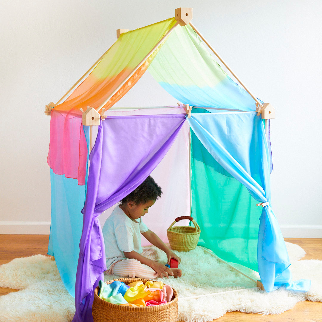 Natural Wood Playfort