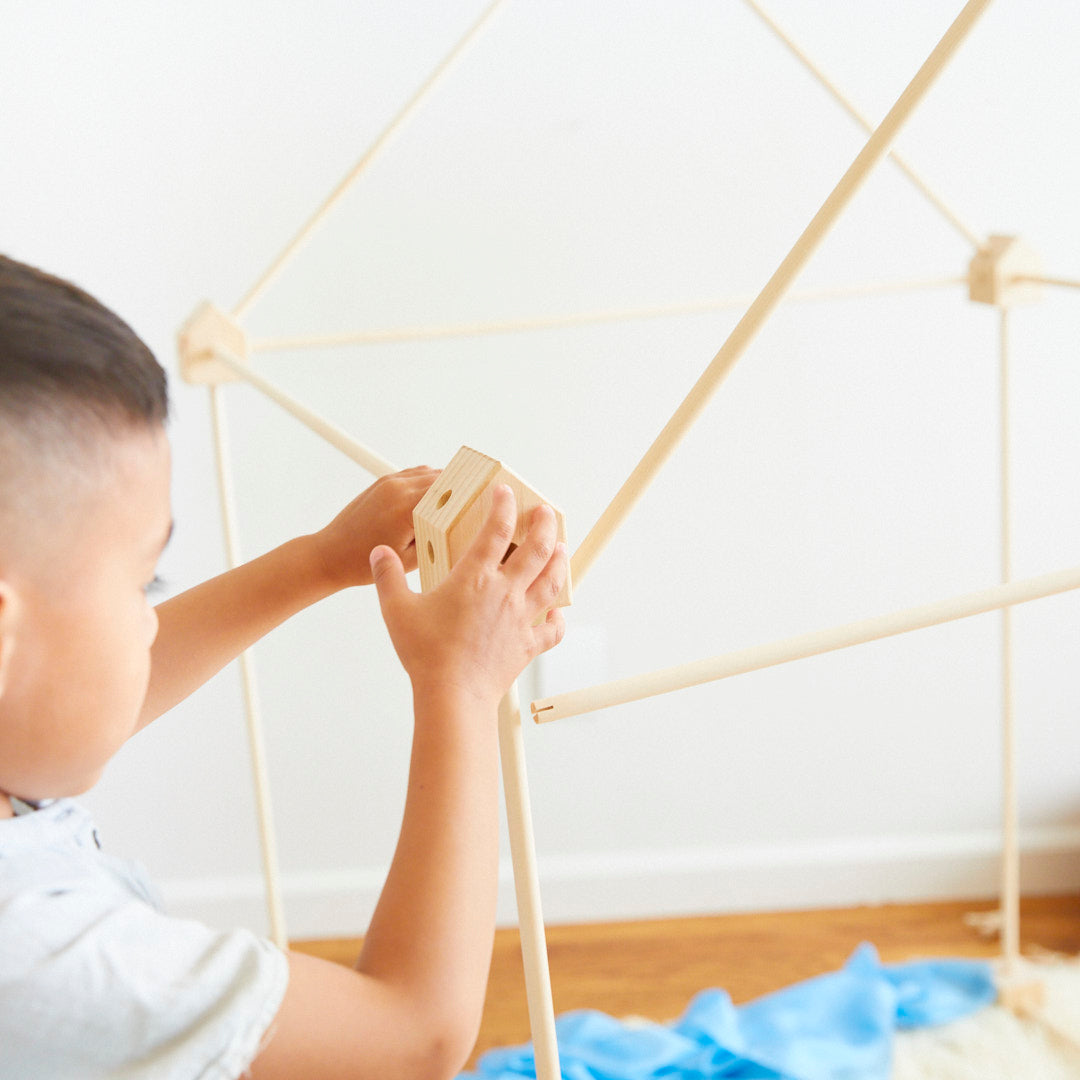Natural Wood Playfort