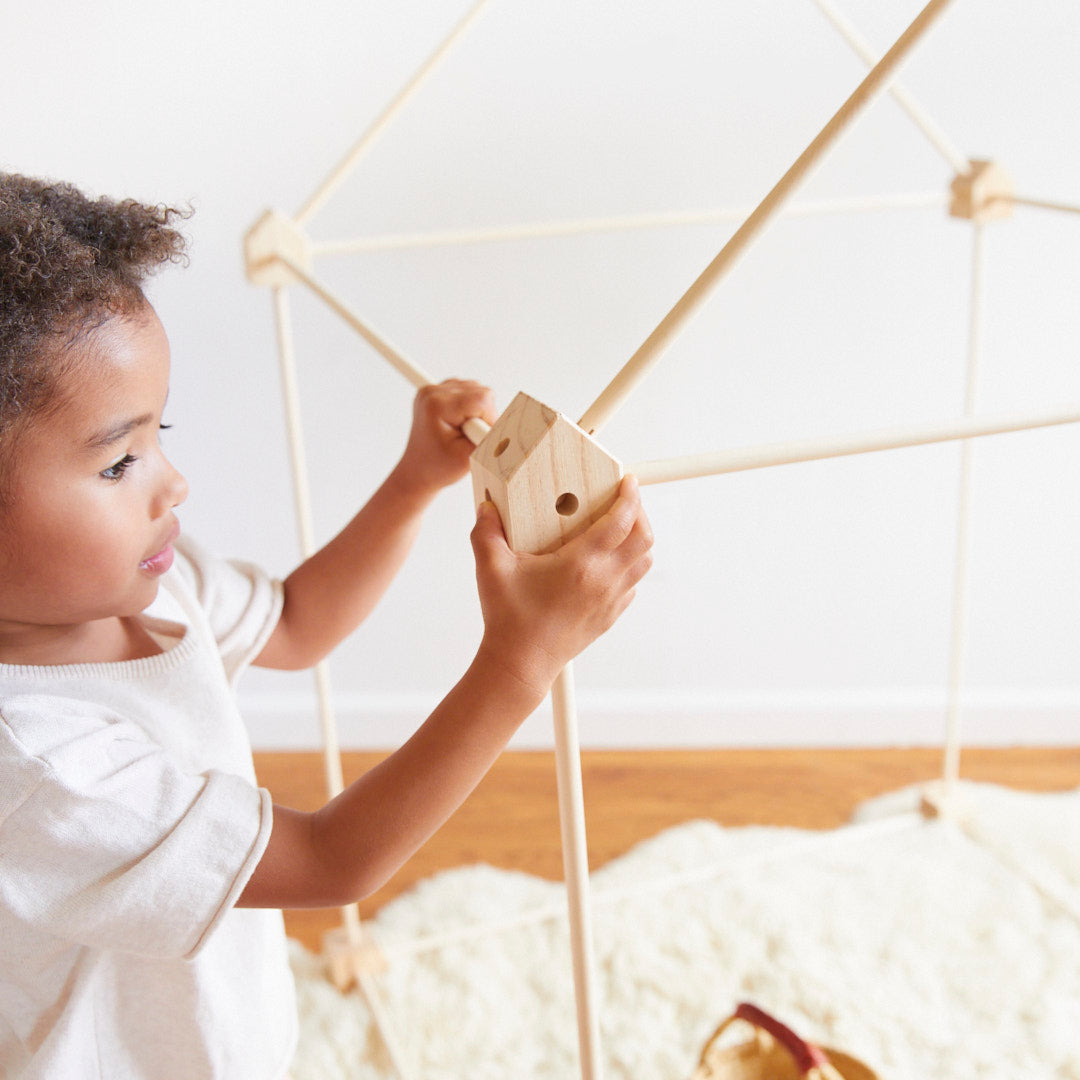 Natural Wood Playfort