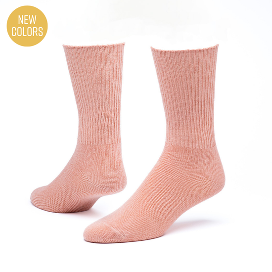 Organic Cotton Socks - Lightweight Crew