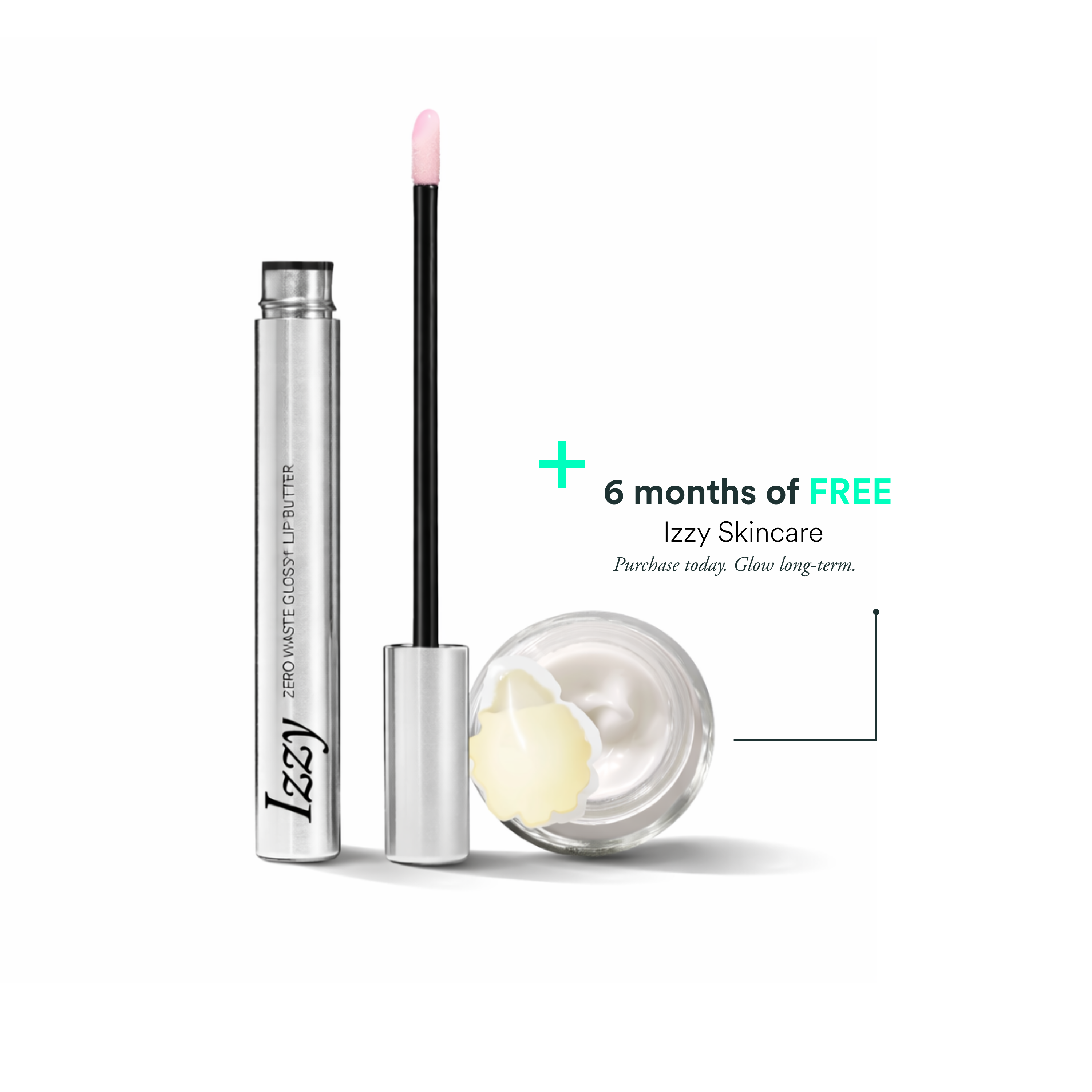 Zero Waste Glossy Lip Butter, Zero Waste, Vegan, Carbon-Neutral