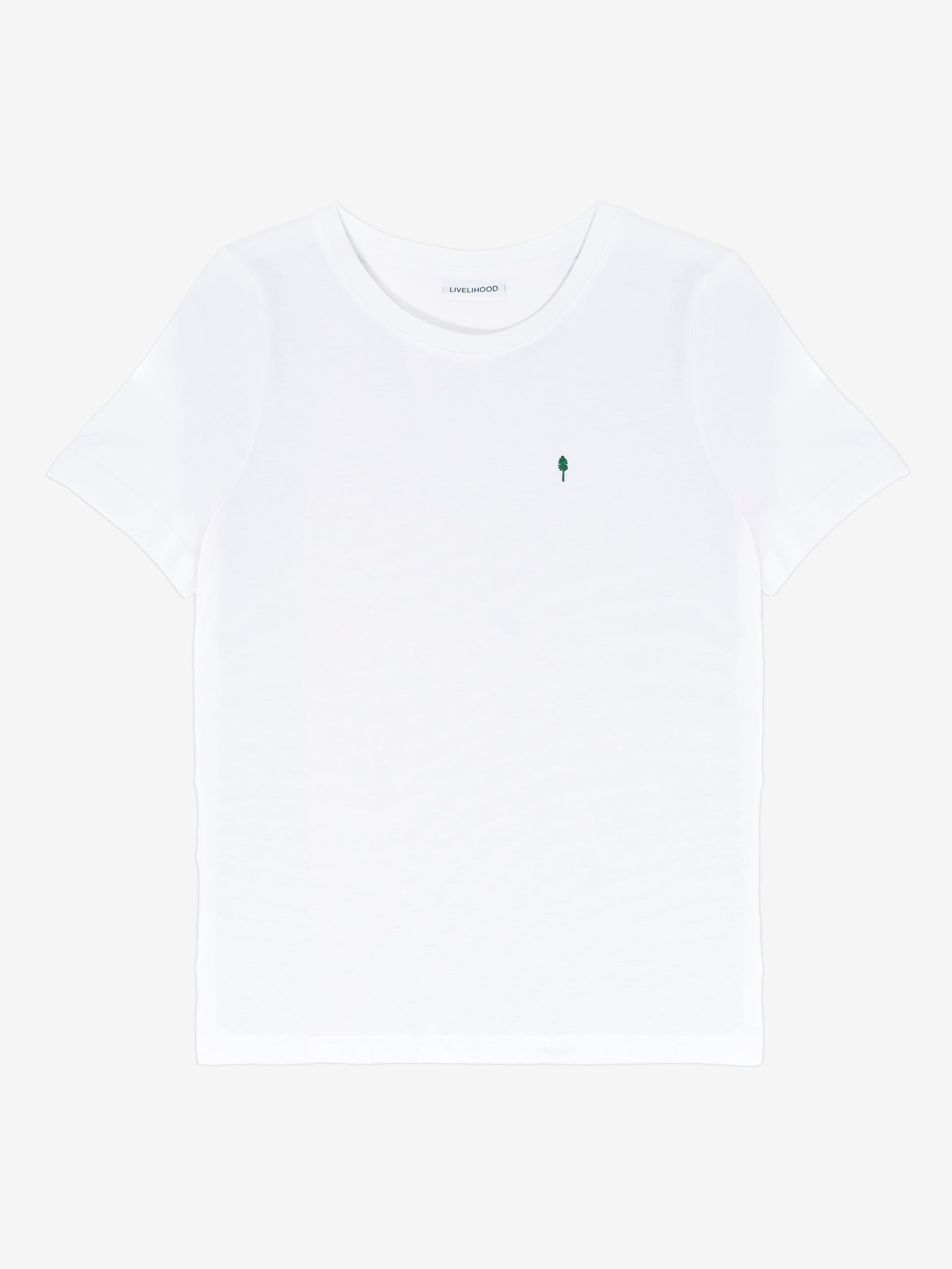 Everyday Relaxed Fit T-Shirt – Organic Cotton, White