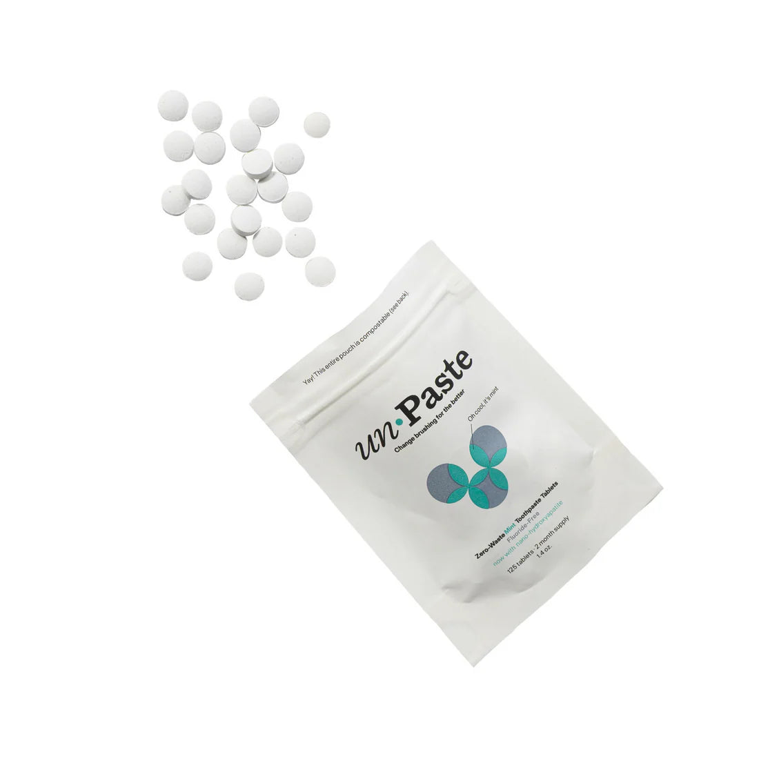 Fluoride Free Toothpaste Tablets - Mint