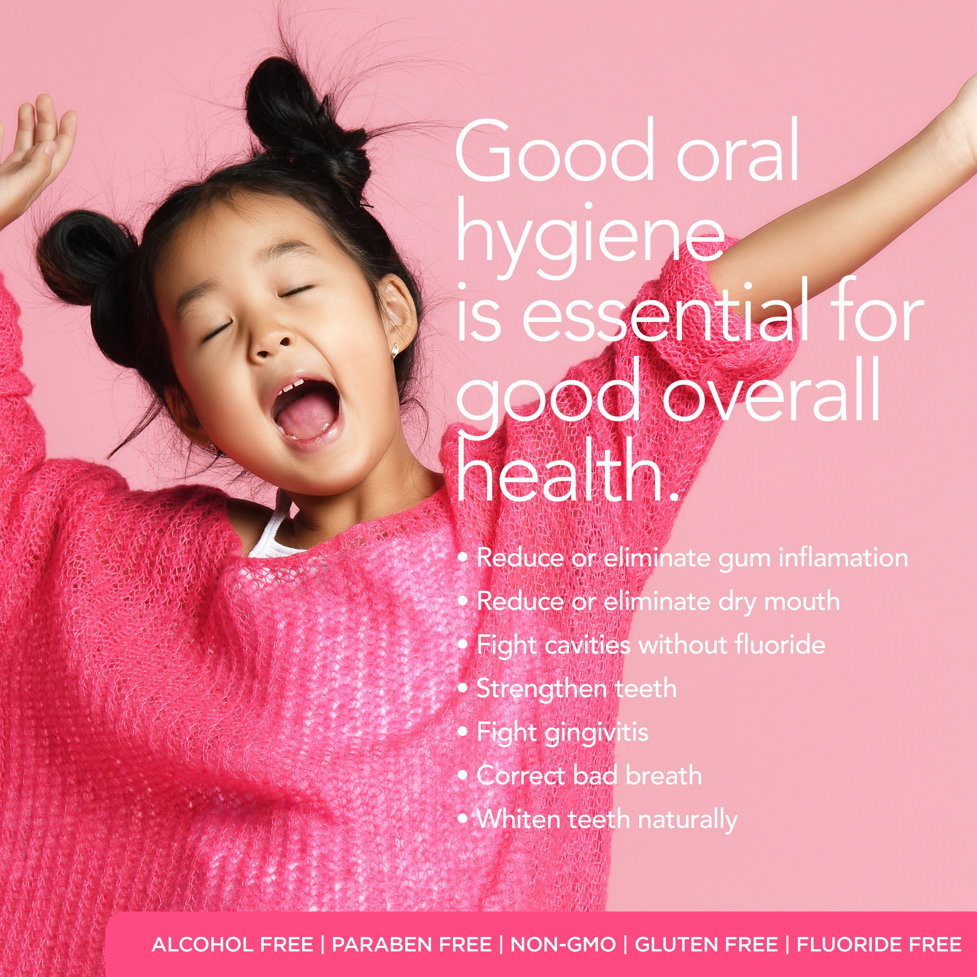 ORL Kids Bubblegum Natural Mouthwash - Fluoride-Free