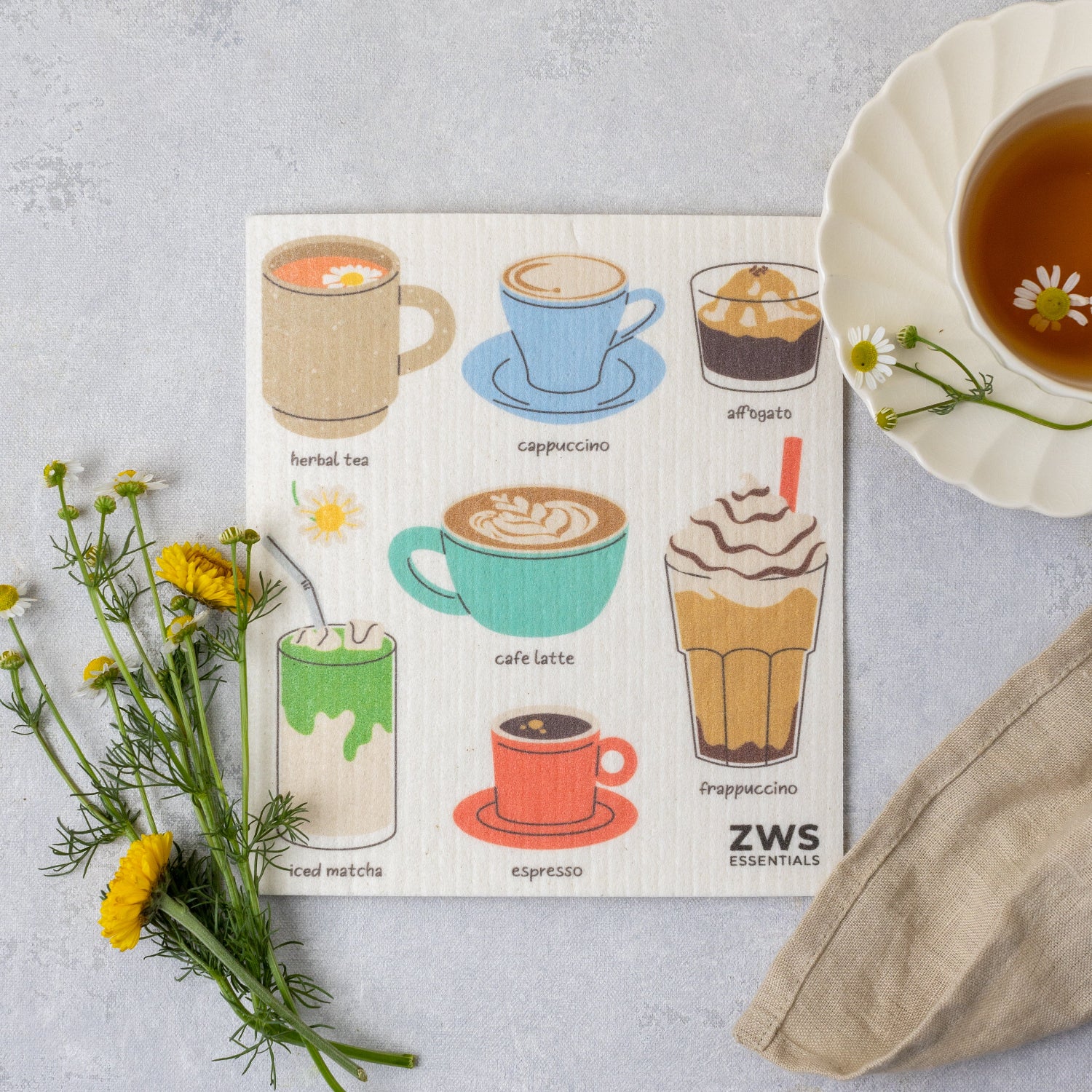 Zero Waste Sponge Cloth - Swedish Dish Cloth