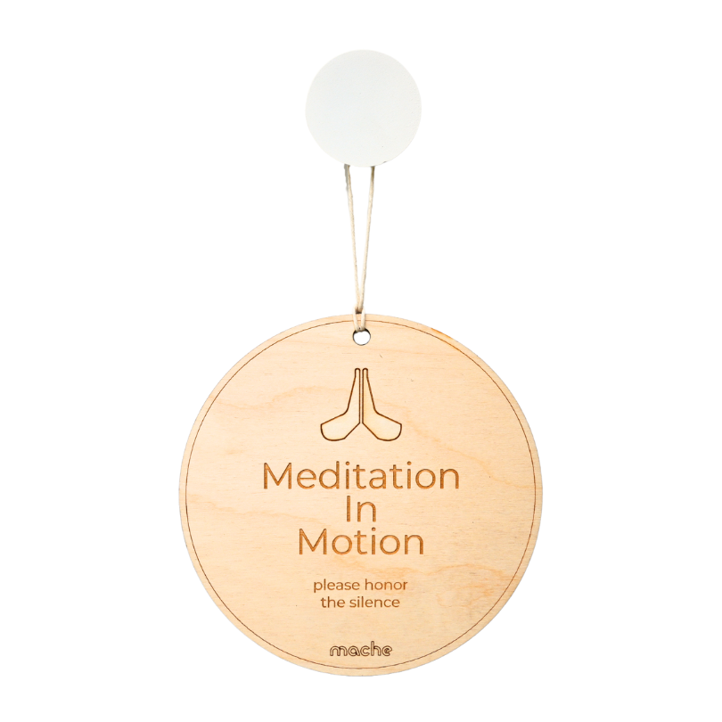 Self Care Sign | Meditation Medallion