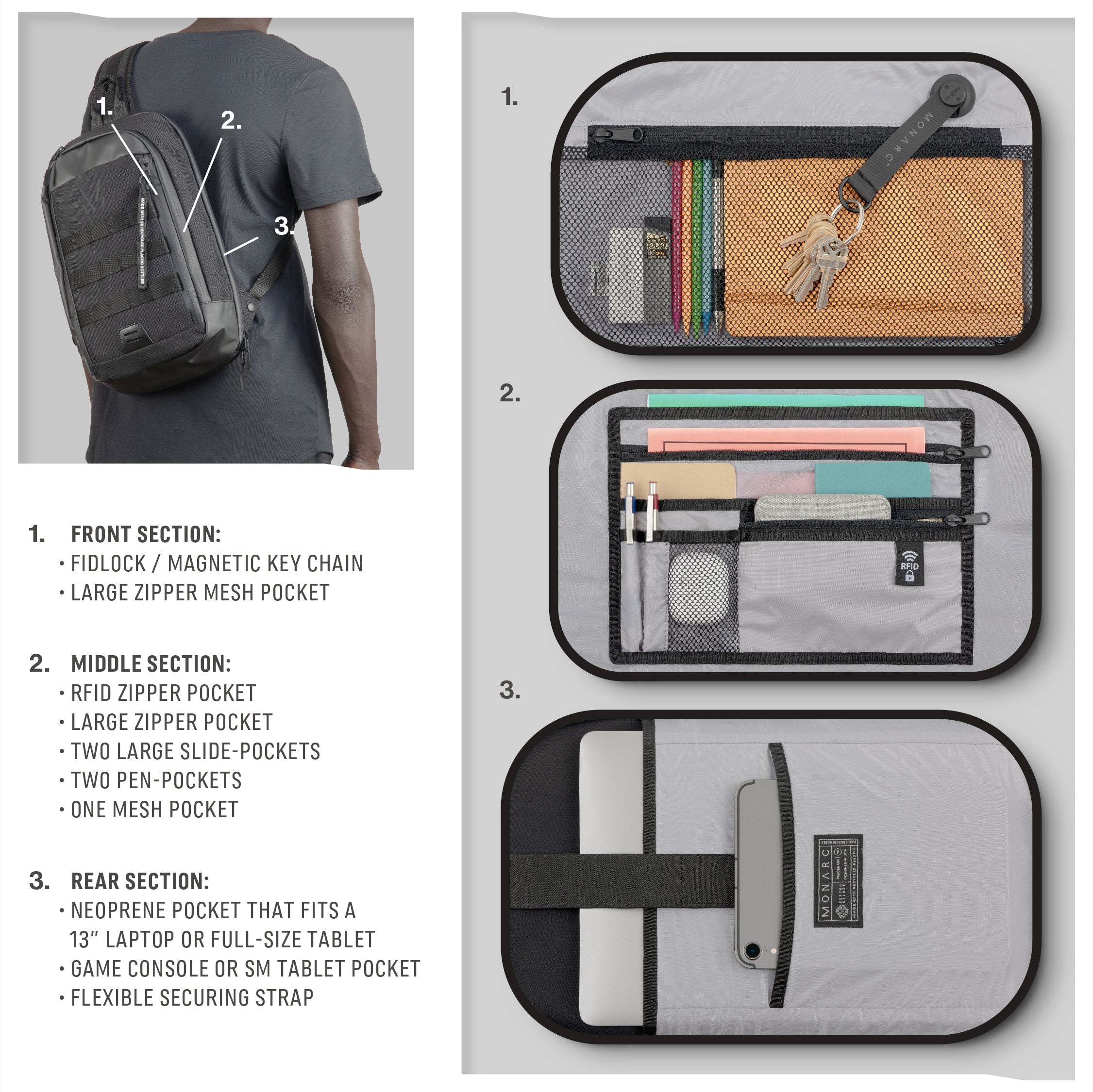 10L Sling Bag