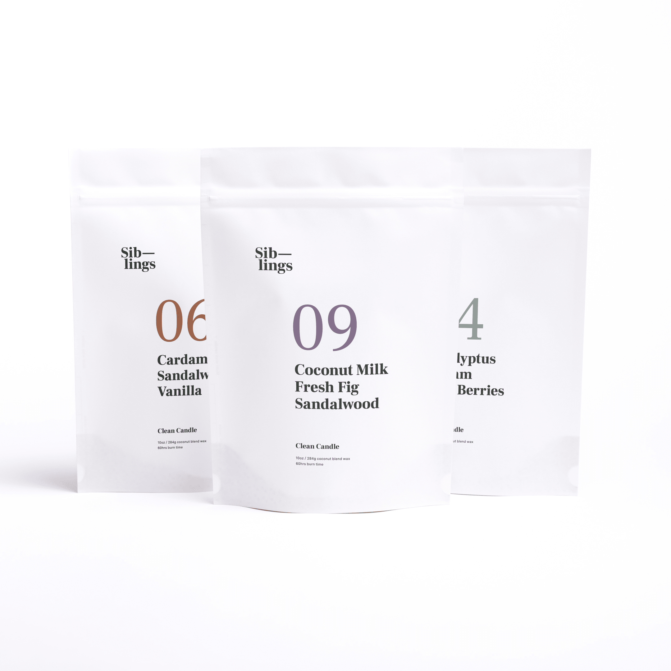 Sweet Woods Candle Refill Pack