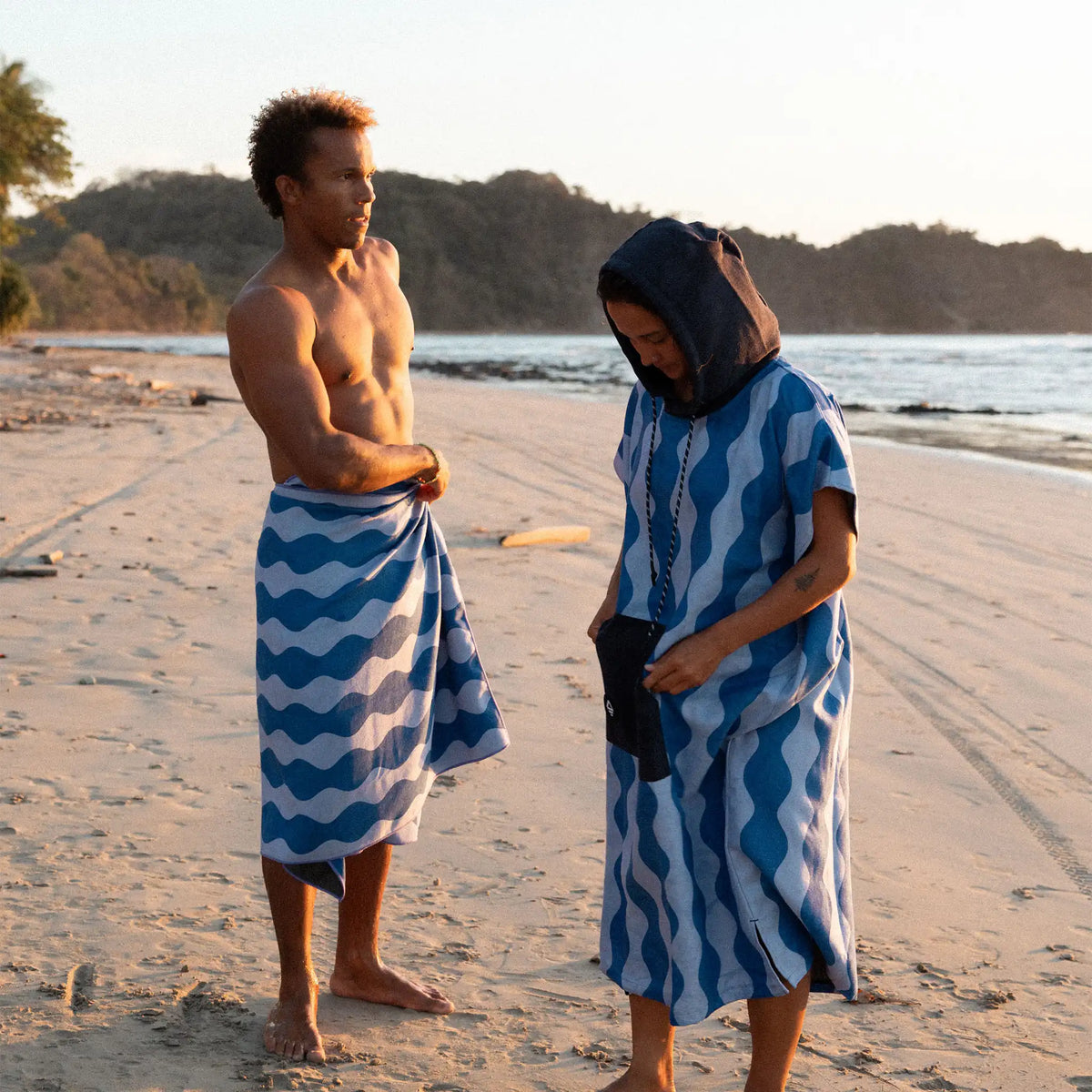 Original Towel: Slack Tide Coastal Blue