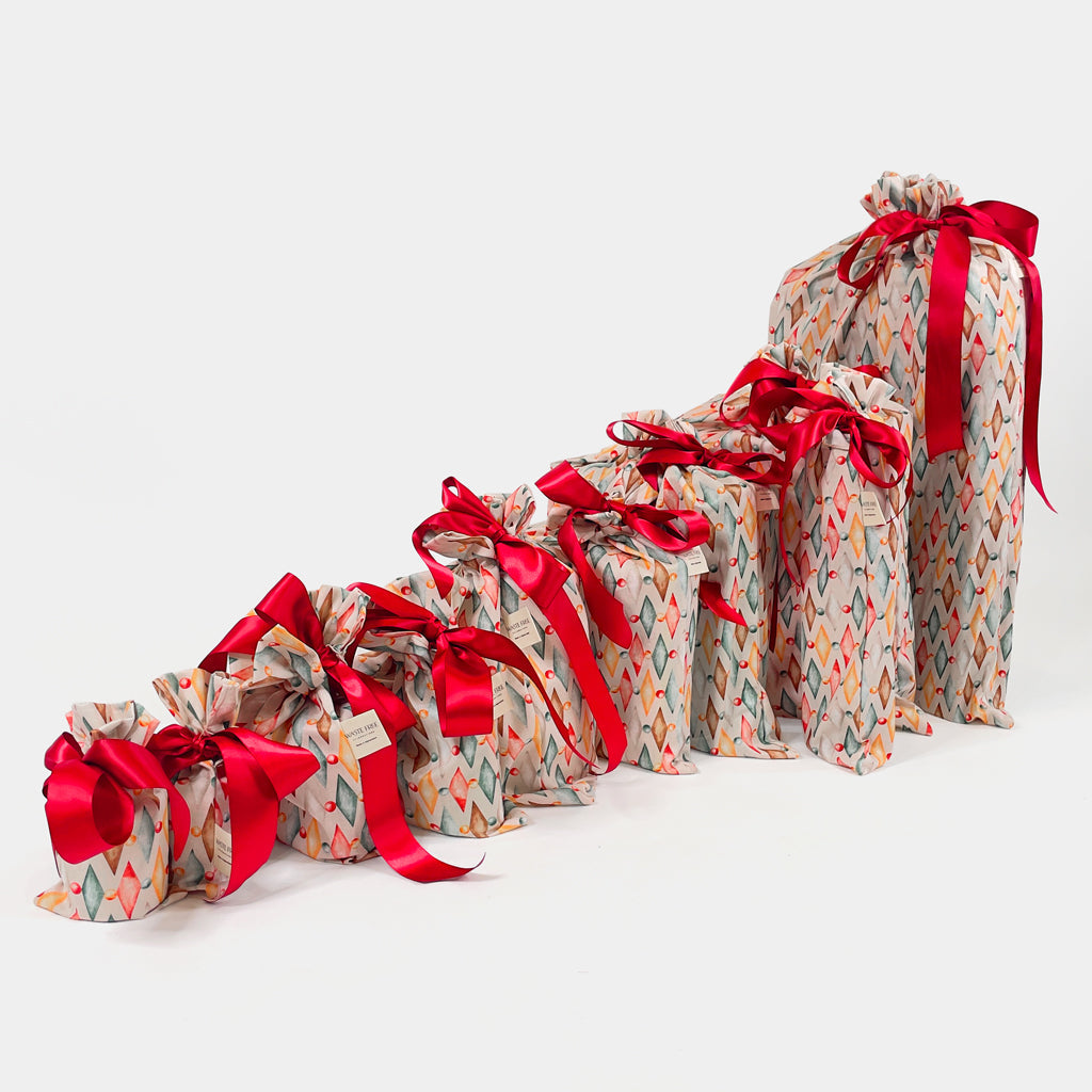 Nutcracker Harlekin - SYO Reusable Gift Bag Set