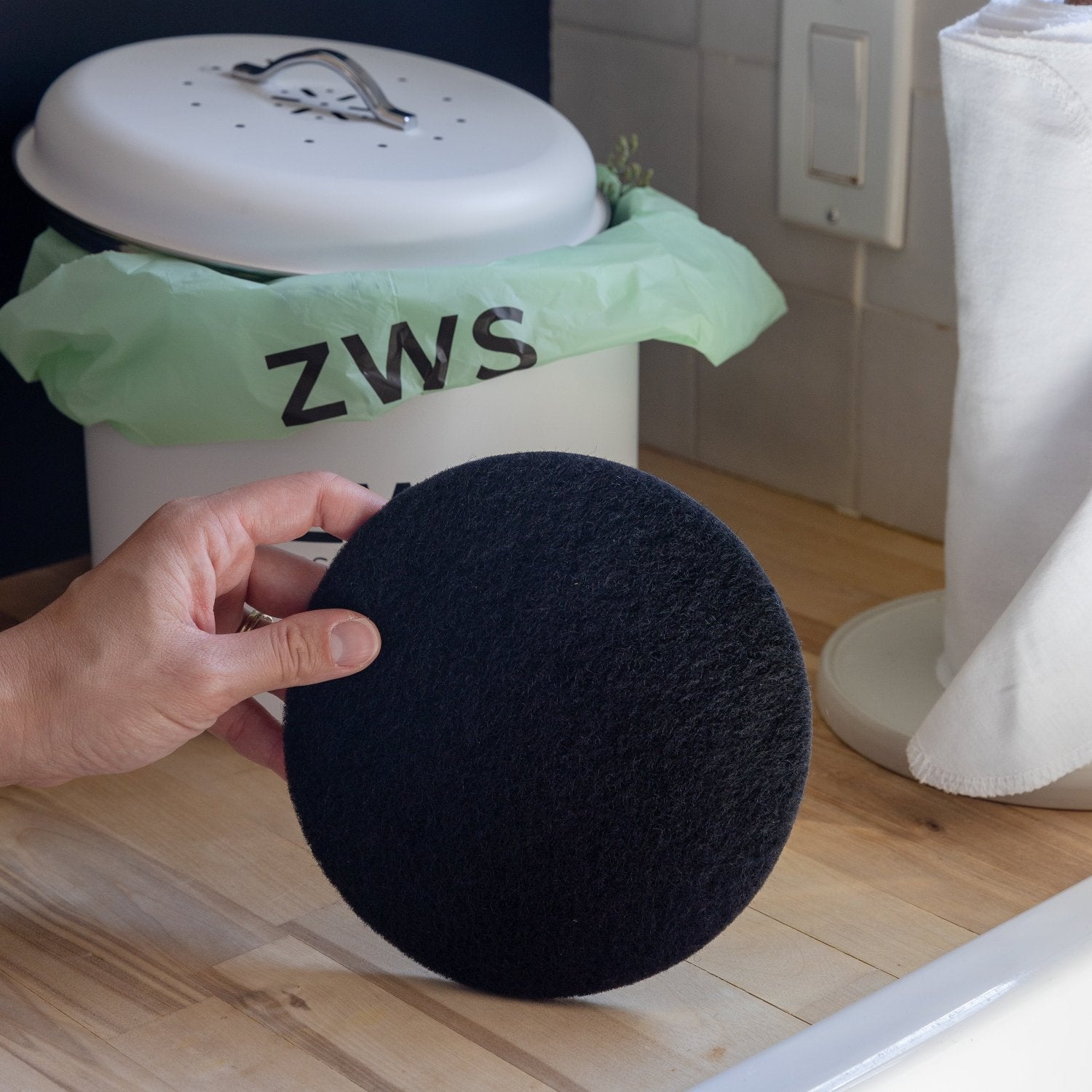 Countertop Compost Bin Replacement Filter Pack