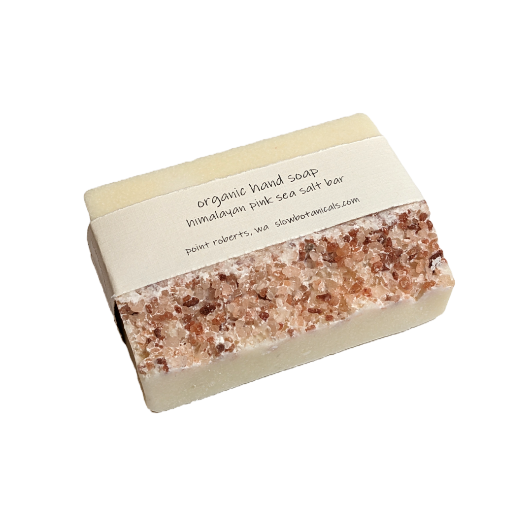Organic Hand Soap-Himalayan Pink Sea Salt Bar