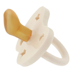 White Orthodontic Natural Rubber Pacifier- 2 Sizes