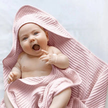 Waffle Hooded Baby Towel