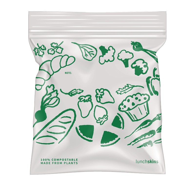 Ziptop Compostable Freezer-Safe Sandwich Storage Bags