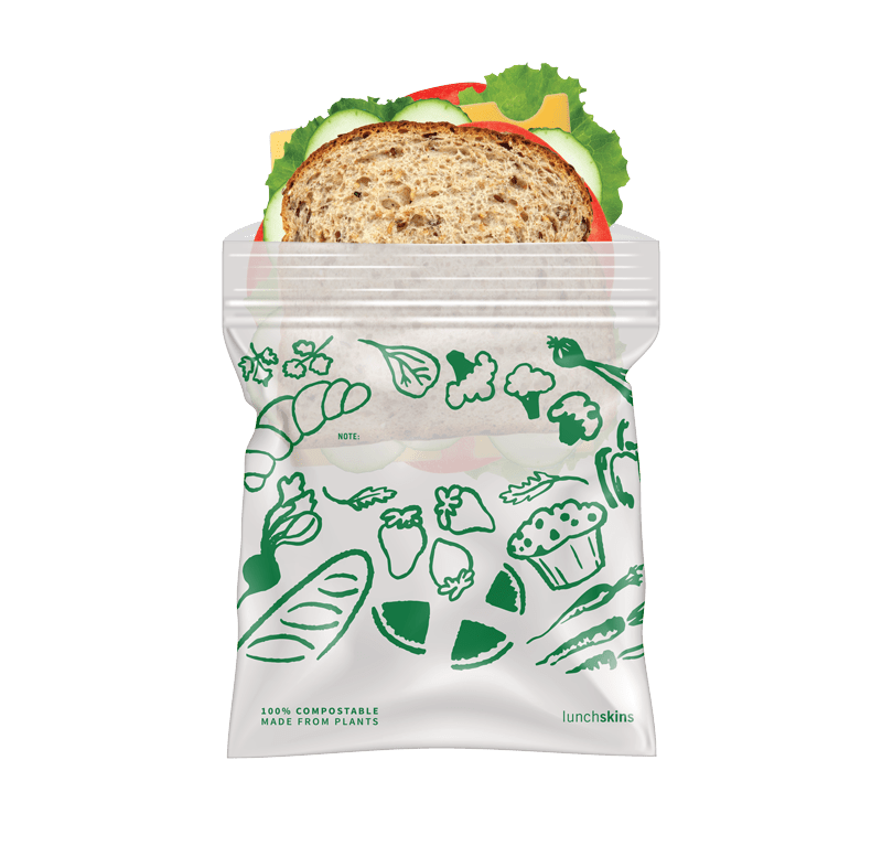 Ziptop Compostable Freezer-Safe Sandwich Storage Bags