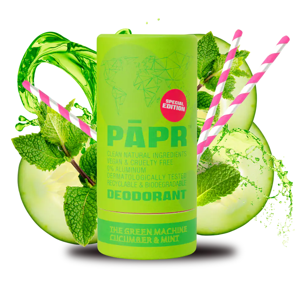 Green Machine Deodorant- Vegan, Aluminum Free
