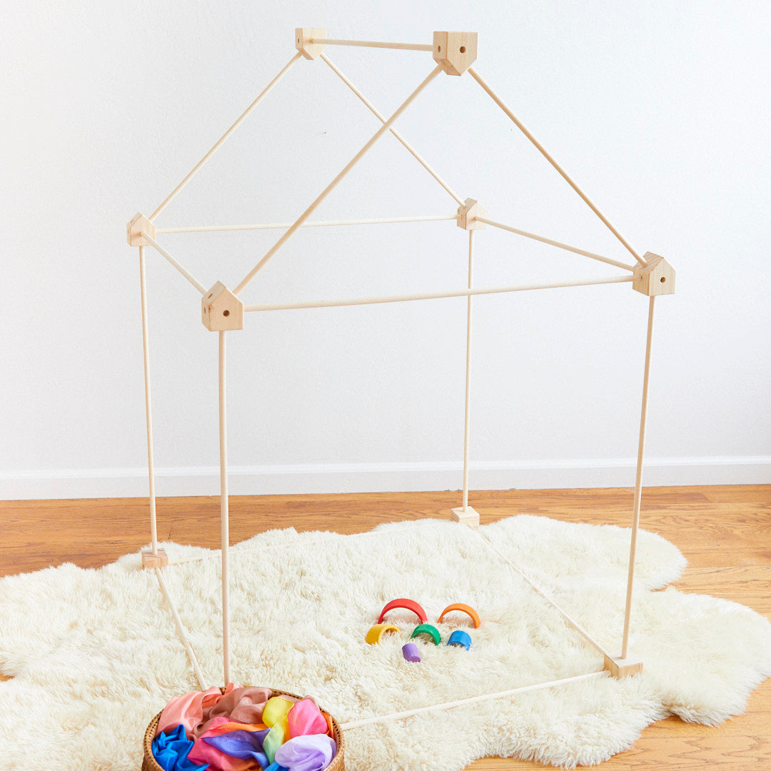 Natural Wood Playfort