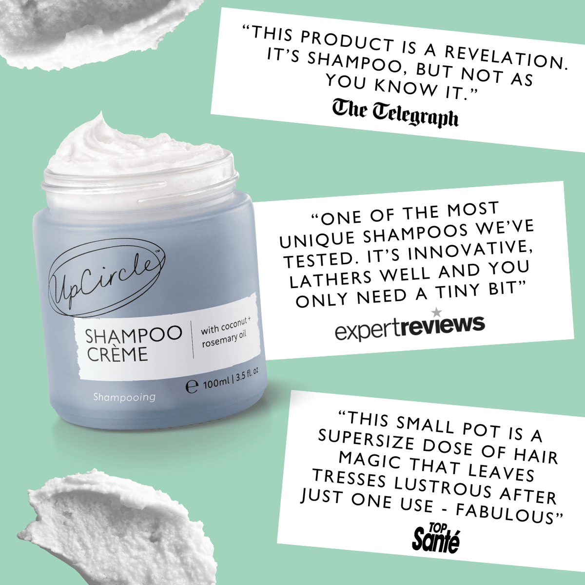 Shampoo Crème with Pink Berry Extract