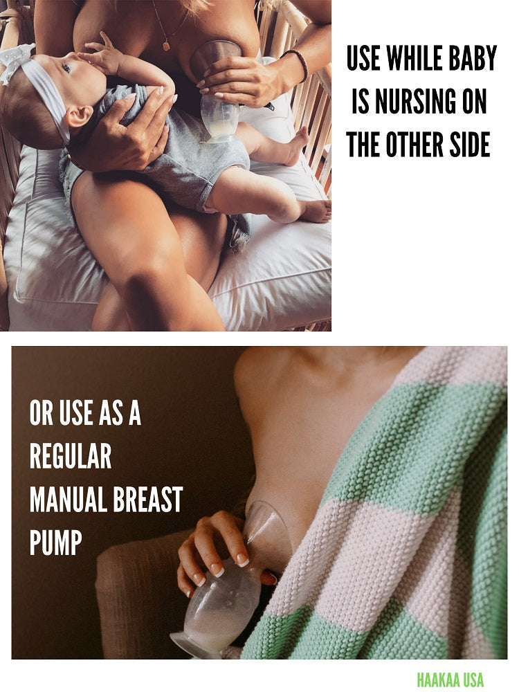 Haakaa Silicone Pump & Milk Collector Set Combo