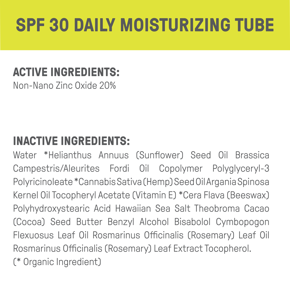 DAILY MOISTURIZER BIO-RESIN TUBE SPF 30 (32 oz Pump Bottle)