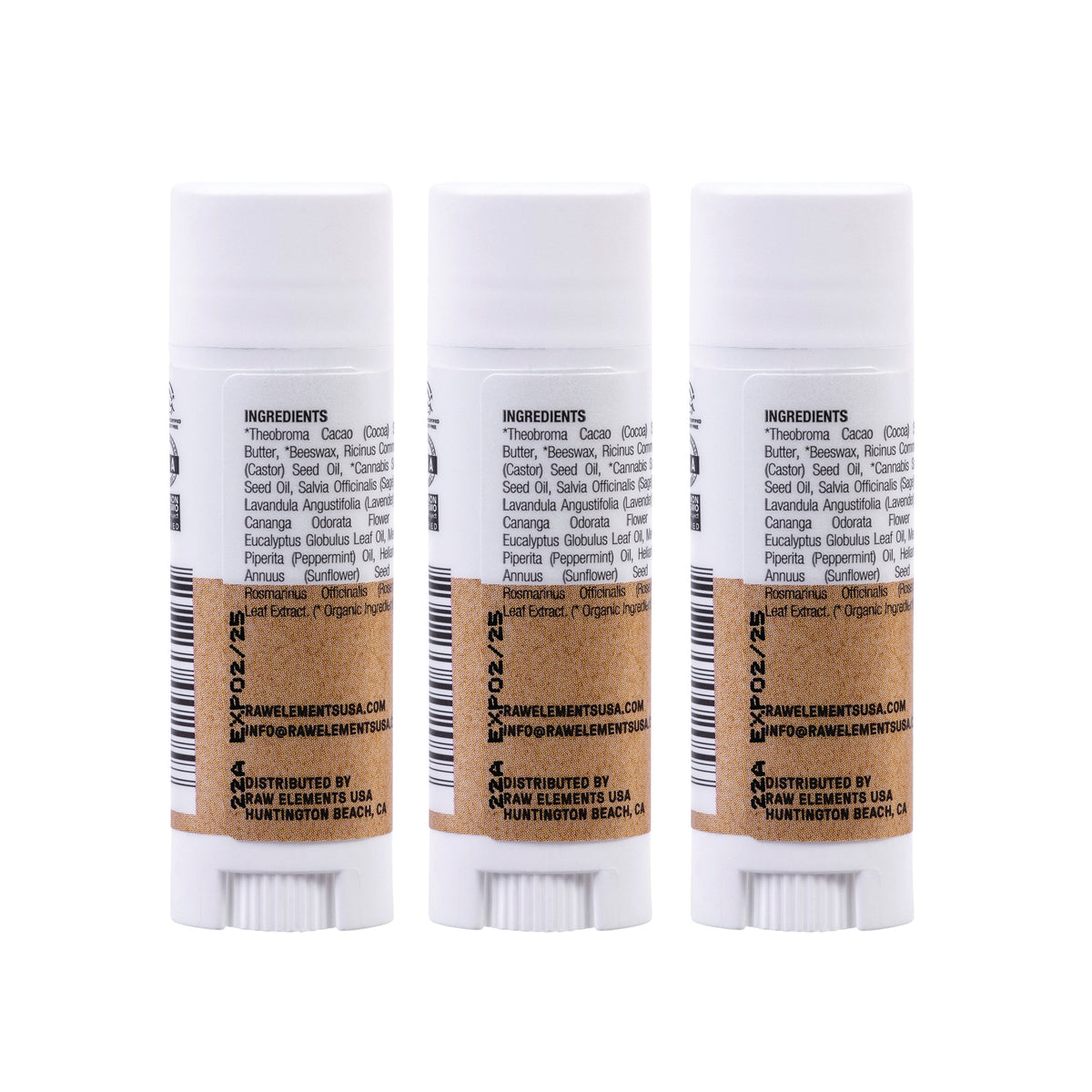Herbal Rescue Lip Balm - 3 Pack