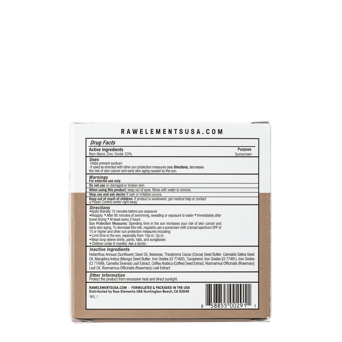 TINTED FACE MOISTURIZER SPF 30 | BRONZE