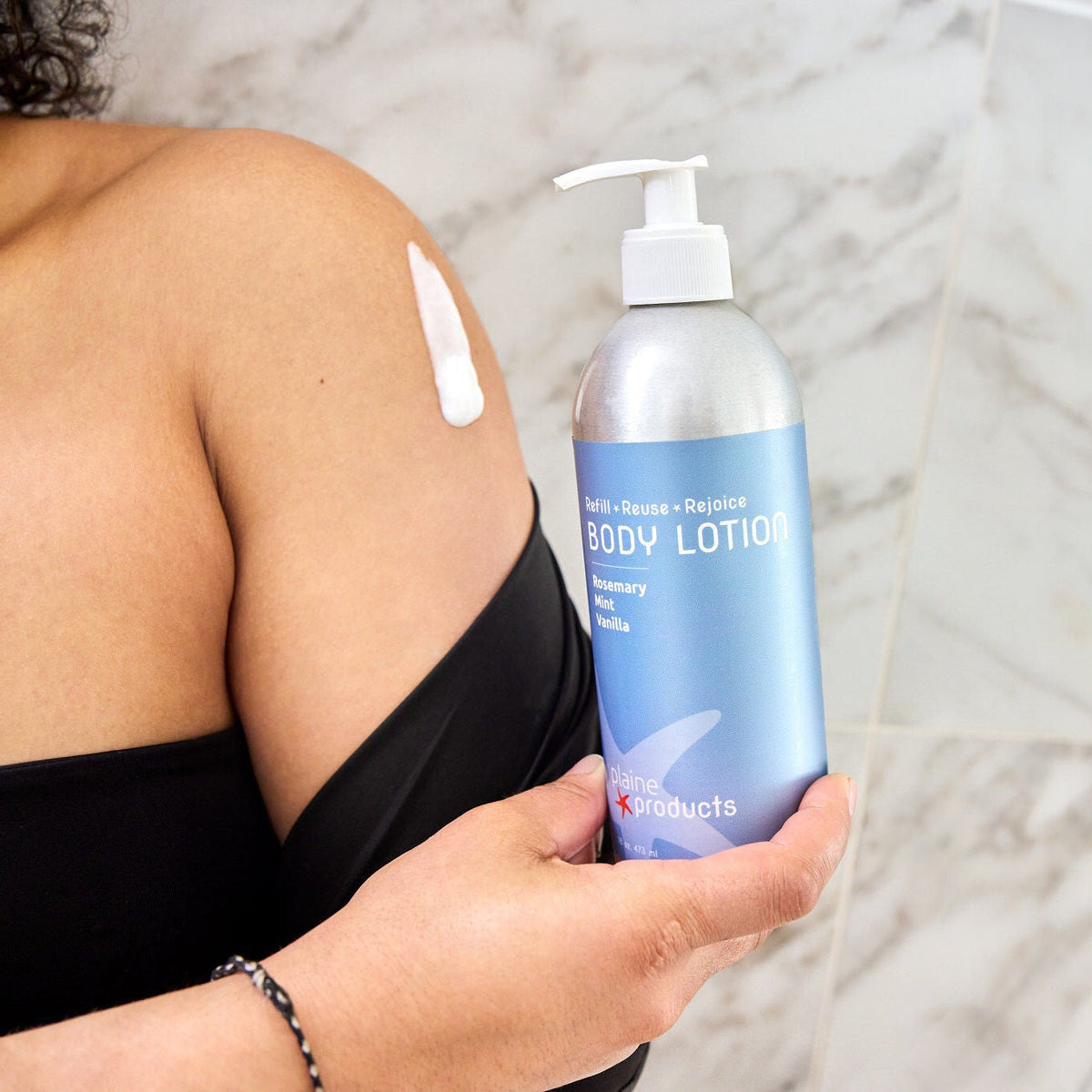 Refillable Body Lotion