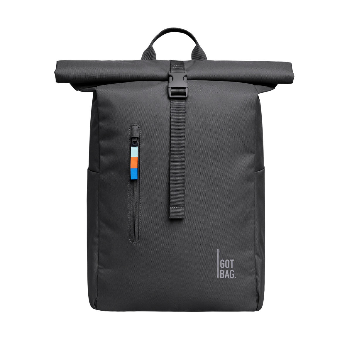 GOT BAG. | ROLLTOP TRAVEL BACKPACK 26L ECO-FRIENDLY WATERPROOF RECYCLED TAN GRAY GOT Bag Rolltop - Stylish and Versatile Roll-Top Backpack main image 4