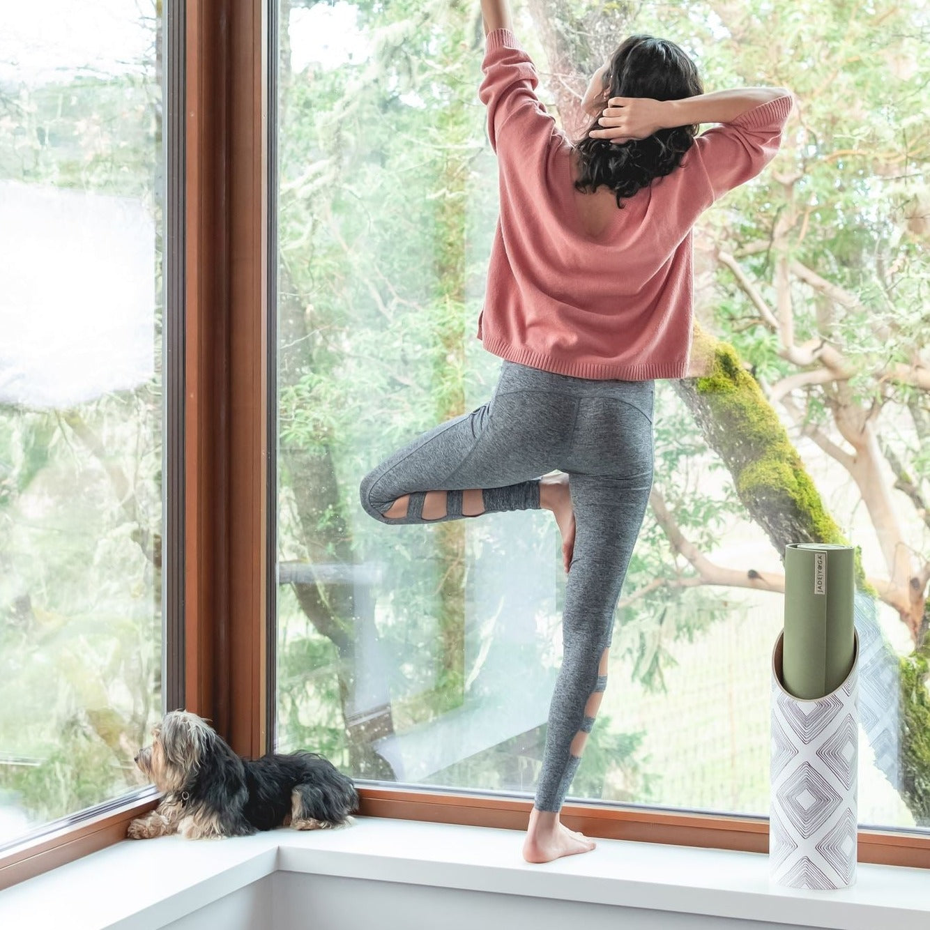 Yoga Mat Tube | Rhombi