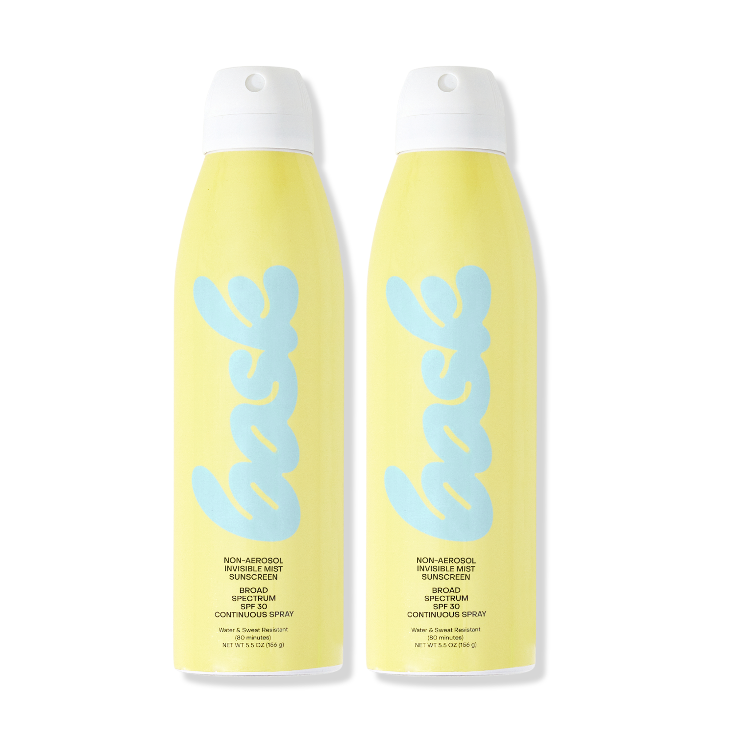 Bask Suncare Non-Aerosol Spray Bundle - SPF 30 (2-Pack)