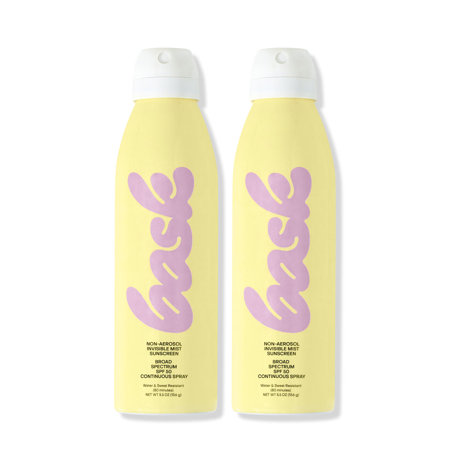 Bask Suncare Non-Aerosol Spray Bundle - SPF 30 (2-Pack)