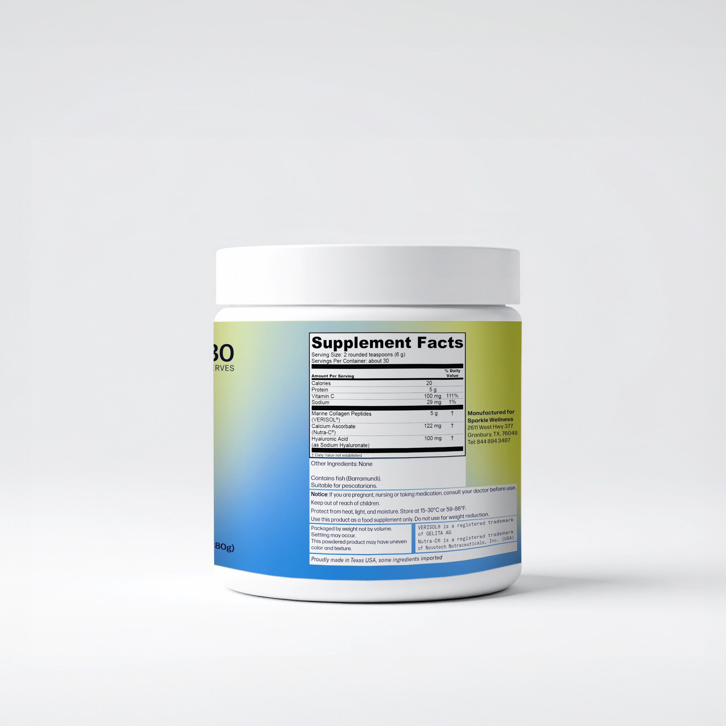 Skin Boost Plus Marine | Marine Collagen Powder for Skin, Hair & Nails