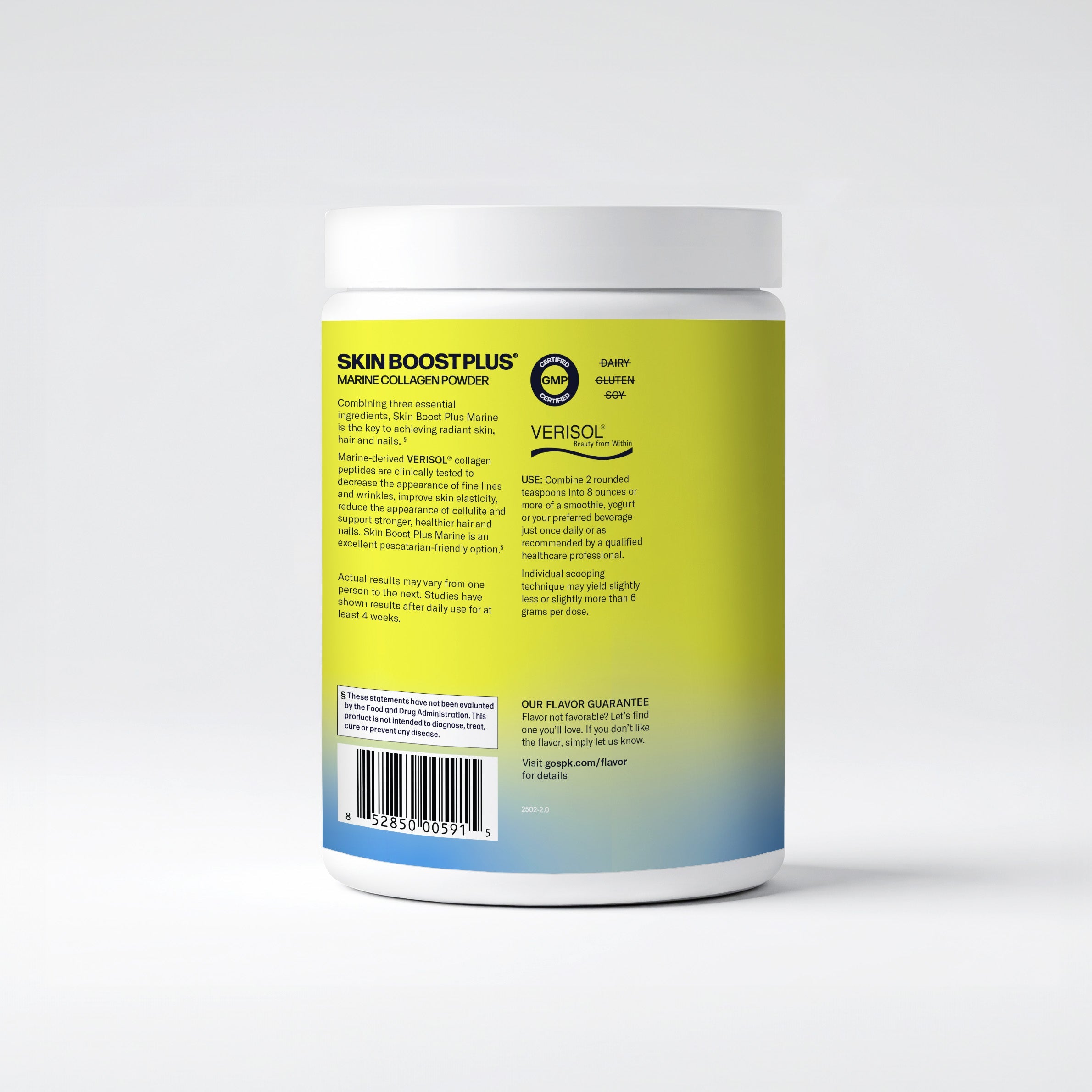 Skin Boost Plus Marine | Marine Collagen Powder for Skin, Hair & Nails