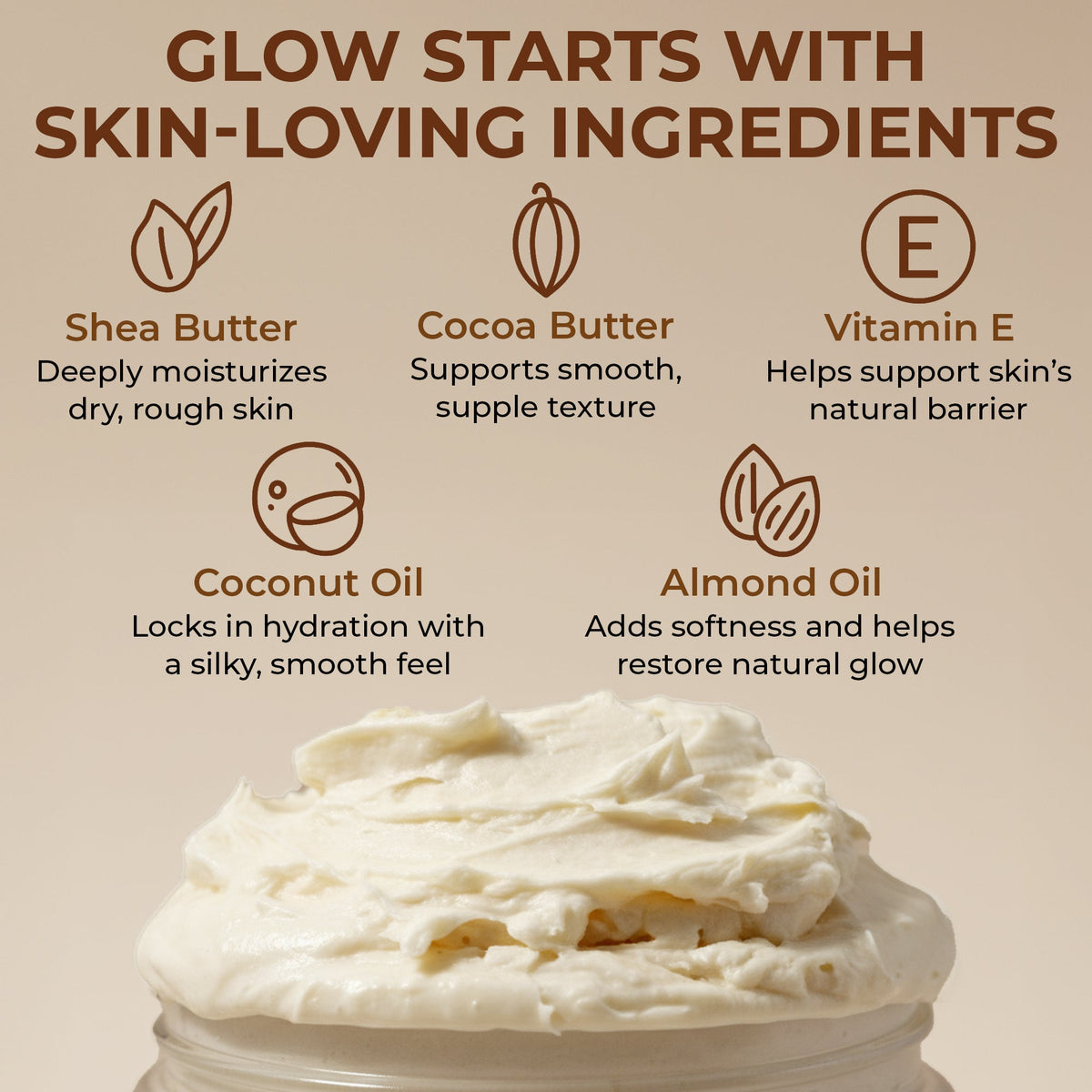 Shea Souffle Body Butter Sandalwood