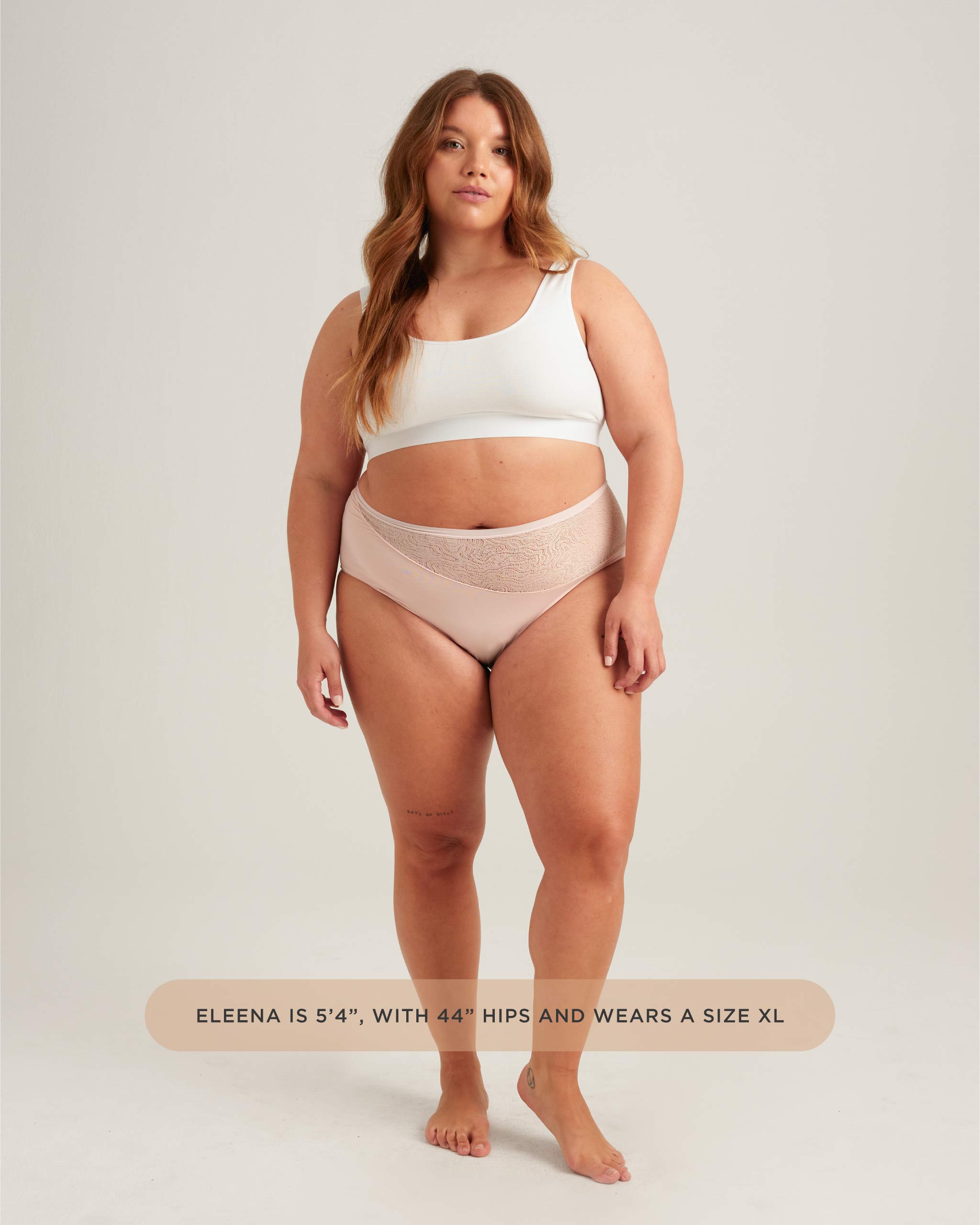 Leakproof Period Lace High Waist