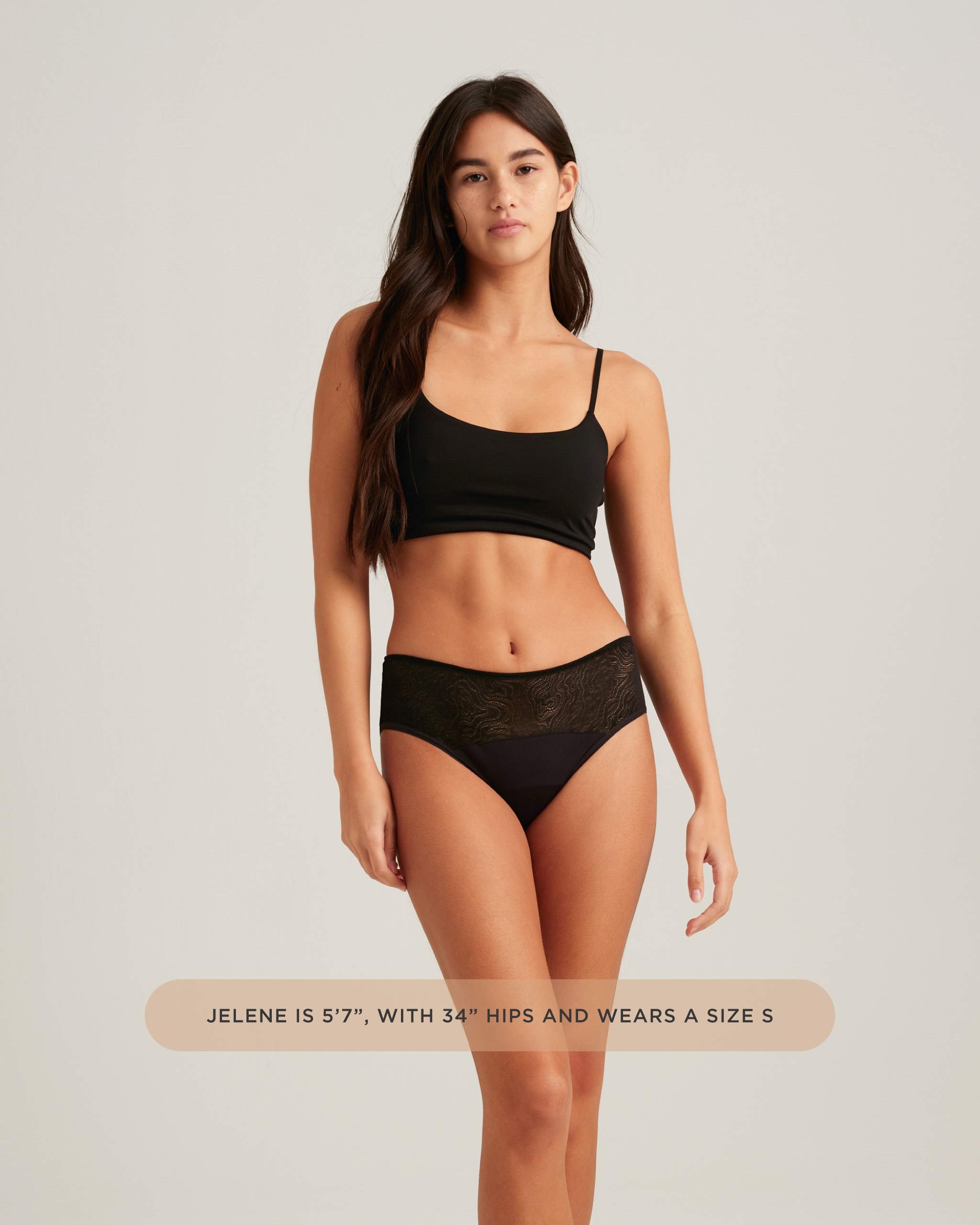 Leakproof Period Lace Hipster