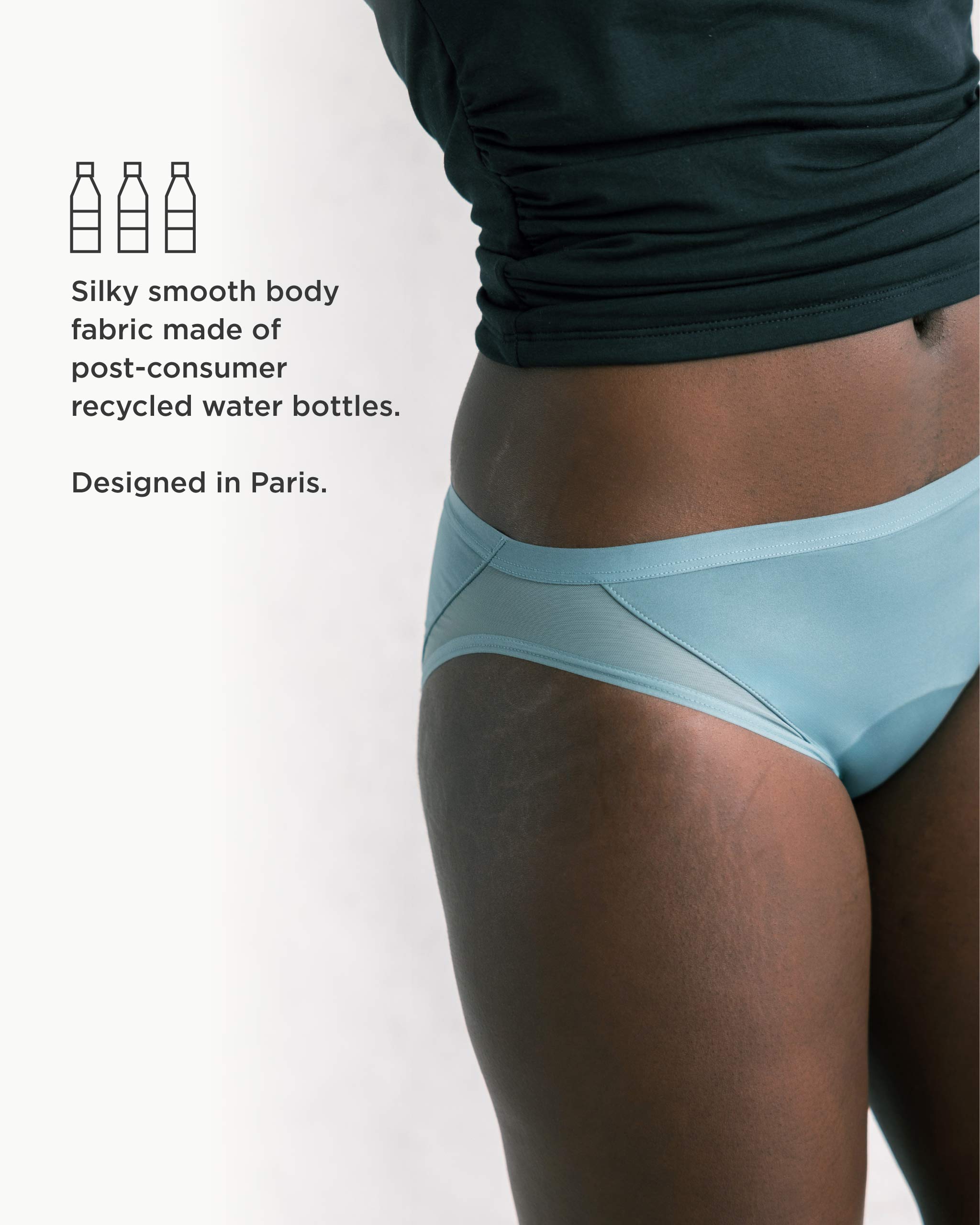 Leakproof Period Mesh Bikini