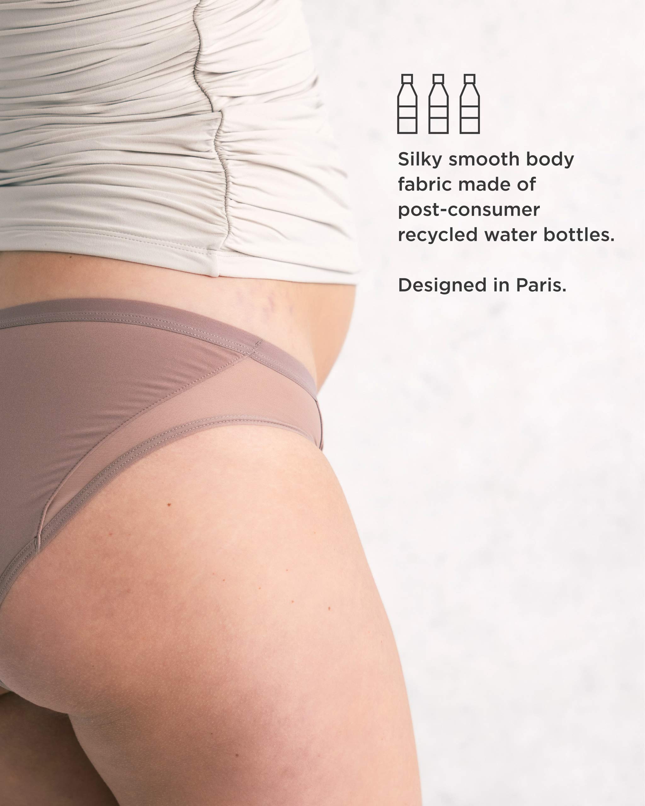 Leakproof Period Mesh Bikini