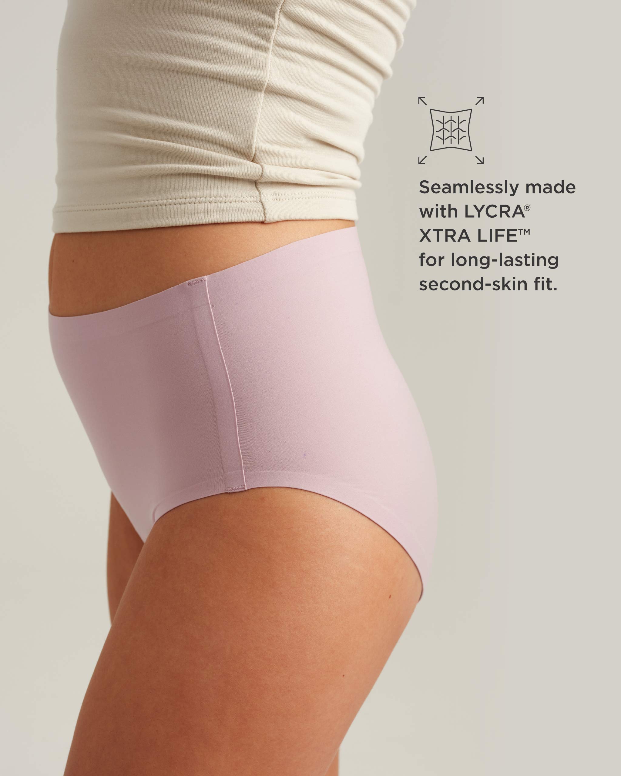 Leakproof Period Seamless High Waist