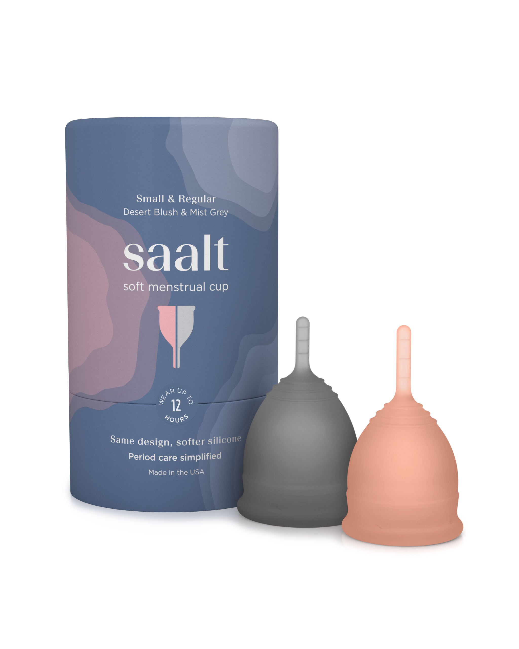 Saalt Soft Menstrual Cup Duo Pack