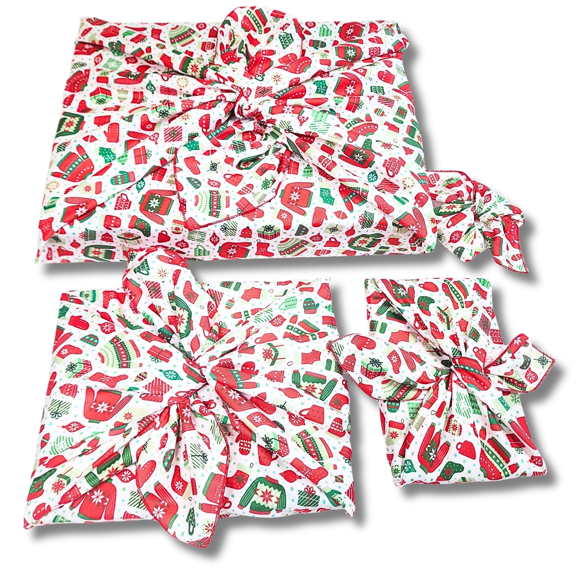 Scandi Lusekofte (4 Furoshiki Gift Wraps)