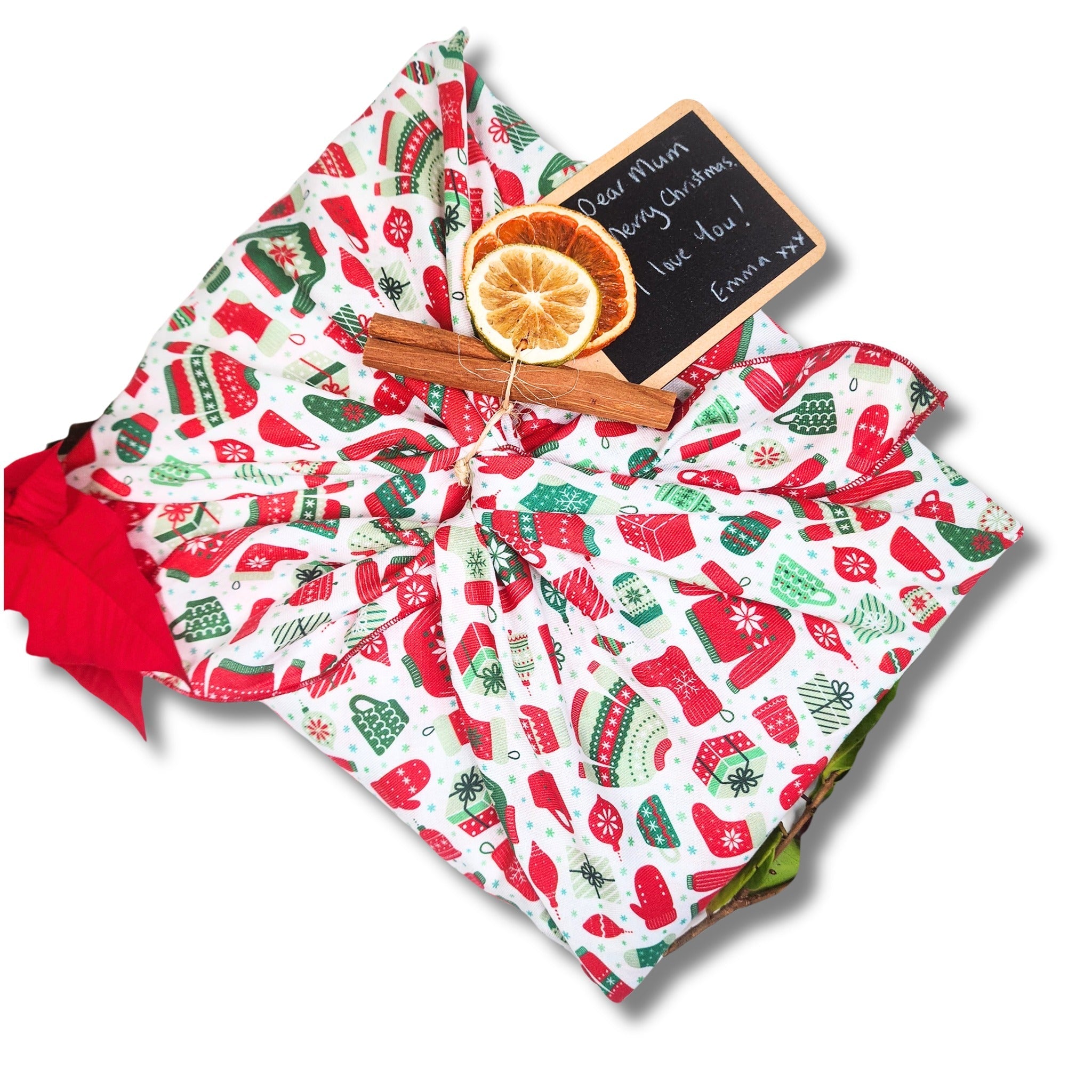 Scandi Lusekofte (4 Furoshiki Gift Wraps)