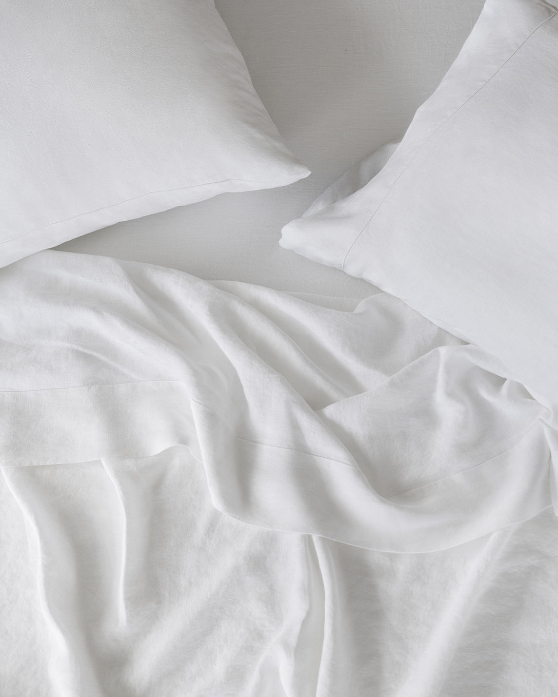 Stonewashed Linen Sheets